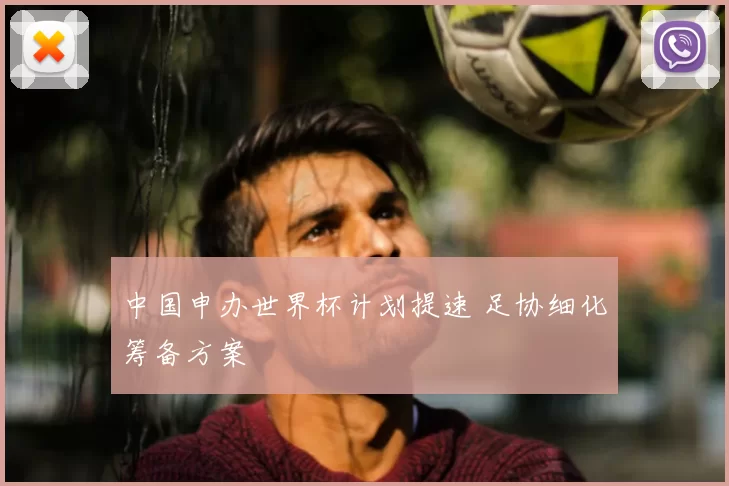中国申办世界杯计划提速 足协细化筹备方案