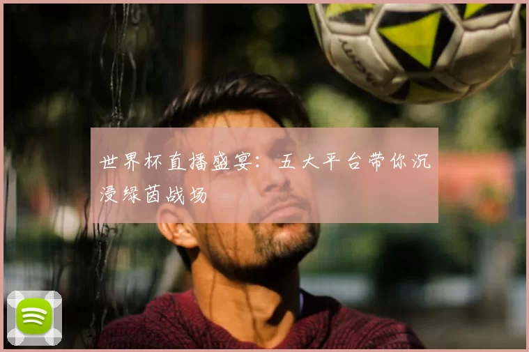 世界杯直播盛宴：五大平台带你沉浸绿茵战场