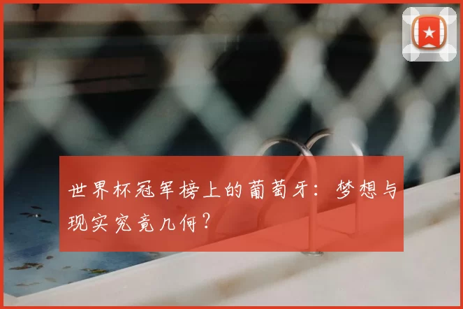 世界杯冠军榜上的葡萄牙:梦想与现实究竟几何?