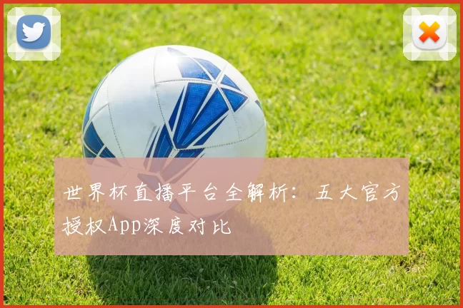 世界杯直播平台全解析:五大官方授权App深度对比