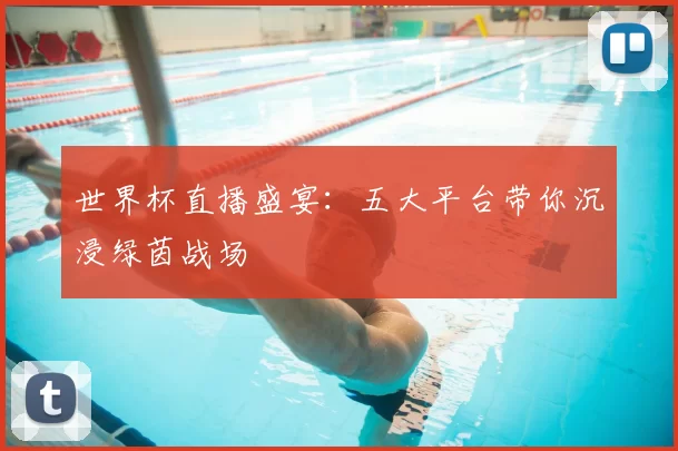 世界杯直播盛宴：五大平台带你沉浸绿茵战场