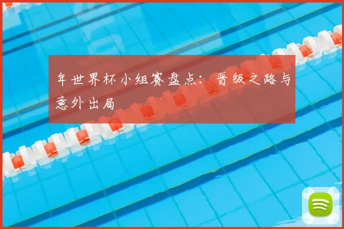 年世界杯小组赛盘点:晋级之路与意外出局