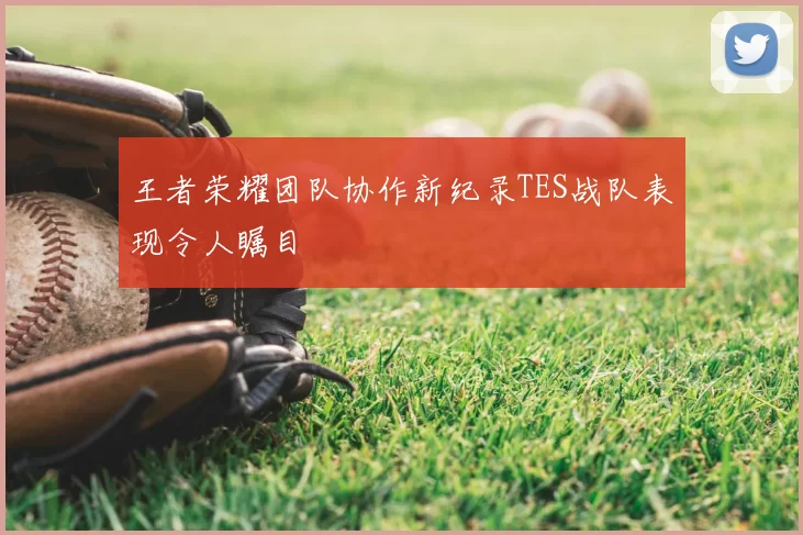 王者荣耀团队协作新纪录TES战队表现令人瞩目